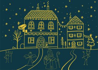 Mikulášský příběh od Kamerového Světa: Bylo nebylo, jeden malý čert se díval do naší kamery a ptal se: "Kdo byl letos...